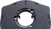 ARLEN NESS REPLACEMENT BREATHER COVER PLATES: INVERTED / METHOD SERIES® - 17-up M8 MODELS - BLACK - LEFT - 600-052 - PartsOutlet.com.au
