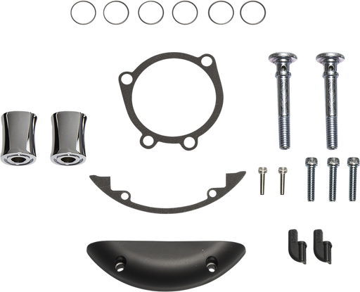 ARLEN NESS REPLACEMENT HARDWARE KITS: INVERTED / METHOD® / CLEAR TEAR™ / SIDEKICK - 00-17 TWIN CAM (Exc. FBW & 99-01 FI FLT) - CHROME - 602-006 - PartsOutlet.com.au