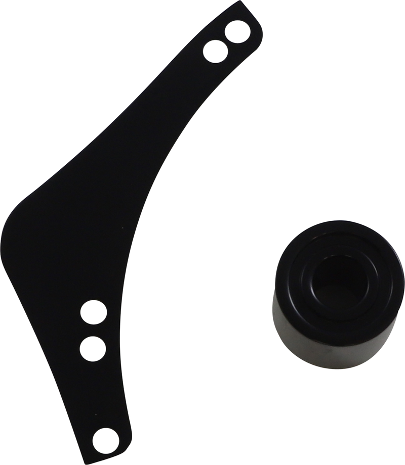 ARLEN NESS REPLACEMENT BREATHER COVER PLATES: INVERTED / METHOD SERIES® - 17-up M8 MODELS - BLACK - LEFT - 600-052 - PartsOutlet.com.au