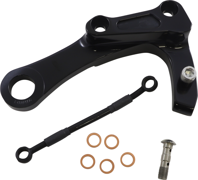 ARLEN NESS REAR BRAKE CALIPER BRACKET KIT, M8 SOFTAIL - 300-020 - PartsOutlet.com.au