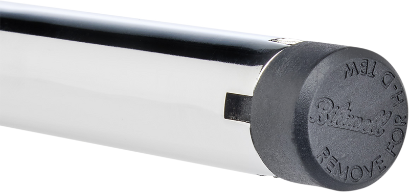 BILTWELL Handlebar - Moto - TBW - Chrome - TBW W/ INSERT - 6016-1057 - PartsOutlet.com.au