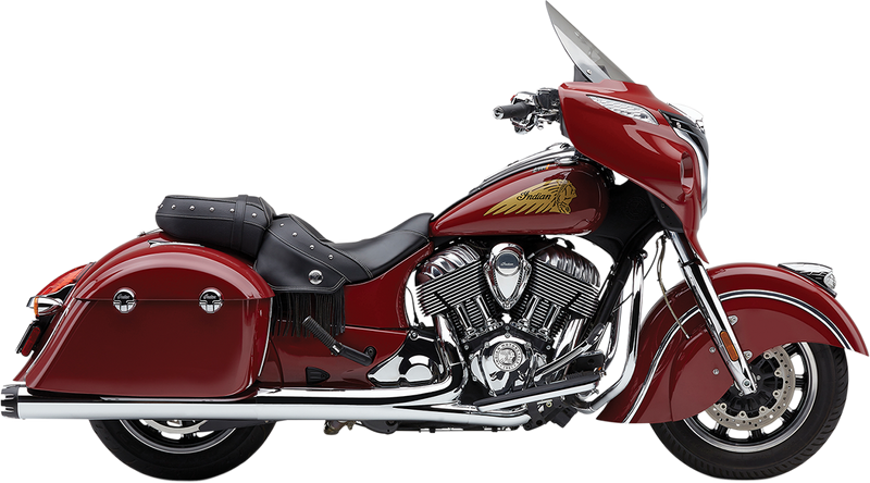 COBRA Dual Cut Muffler - Indian 2014-2021 - Chrome 5208 - PartsOutlet.com.au