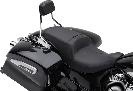 COBRA Detachable Backrest - Chrome - Short - Indian '14-'22 Chieftain 502-2200 - PartsOutlet.com.au