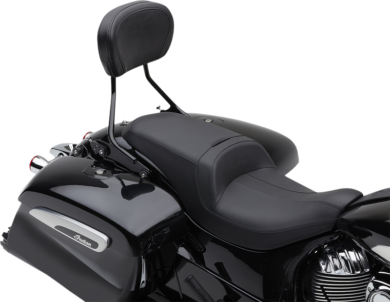COBRA Detachable Backrest - Black - Indian '14-'22 Chieftain 502-2000B - PartsOutlet.com.au