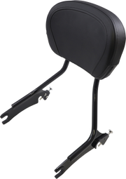 COBRA Detachable Backrest - Black - Indian '14-'22 Chieftain 502-2000B - PartsOutlet.com.au
