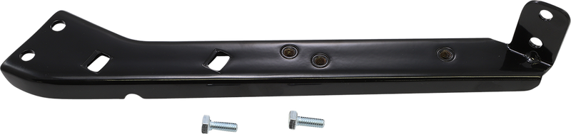 DRAG SPECIALTIES Left Saddlebag Rail Support Bracket - Harley-Davidson 1980-2008 - Black S77-0135GBL - PartsOutlet.com.au