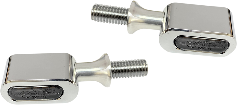 DRAG SPECIALTIES Marker Light - Smoke/Amber - 1-3/4" - Chrome - L22-6042CME