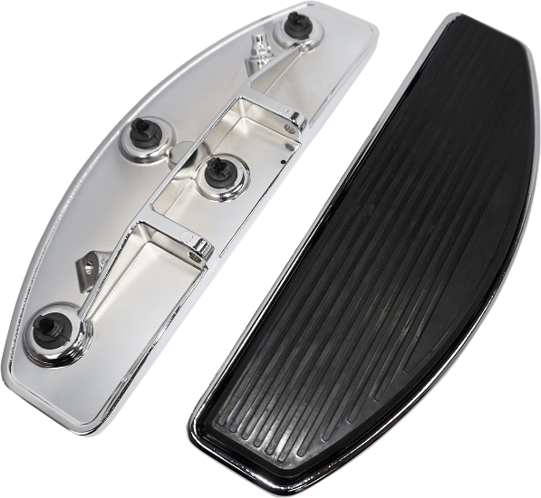 DRAG SPECIALTIES Driver Floorboard - Chrome - Harley-Davidson 2018-2023 - P17-0435CK - PartsOutlet.com.au