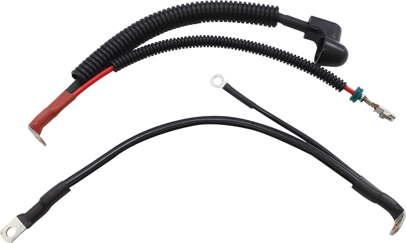 DRAG SPECIALTIES Battery Cable - FLT '17+ E25-0091B-D10 - PartsOutlet.com.au