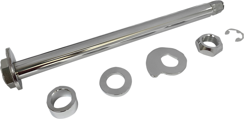 DRAG SPECIALTIES Axle - Rear - Chrome - '09-'13 FLT W16-0351 - PartsOutlet.com.au
