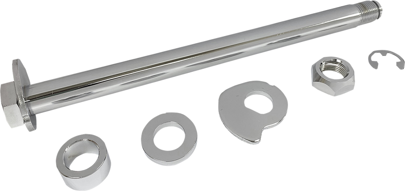 DRAG SPECIALTIES Axle - Rear - Chrome - '14-'24 FLT W16-0352 - PartsOutlet.com.au