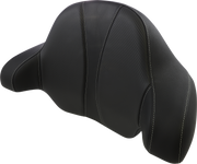 SADDLEMEN Tour-Pak® Backrest Pad - Dominator Seat - FL 14+ Black - 814-07-TPACK-D - PartsOutlet.com.au