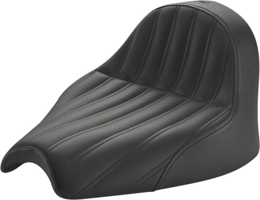 SADDLEMEN Knuckle Solo Seat - Indian Chief '22-'23 - Black - I21-04-0023 - PartsOutlet.com.au