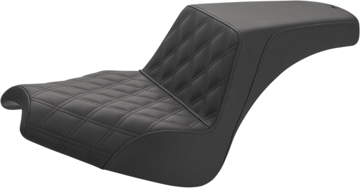 SADDLEMEN Step Up Seat - Indian Chief '22-'23 - Lattice Stitched - I21-04-172 - PartsOutlet.com.au