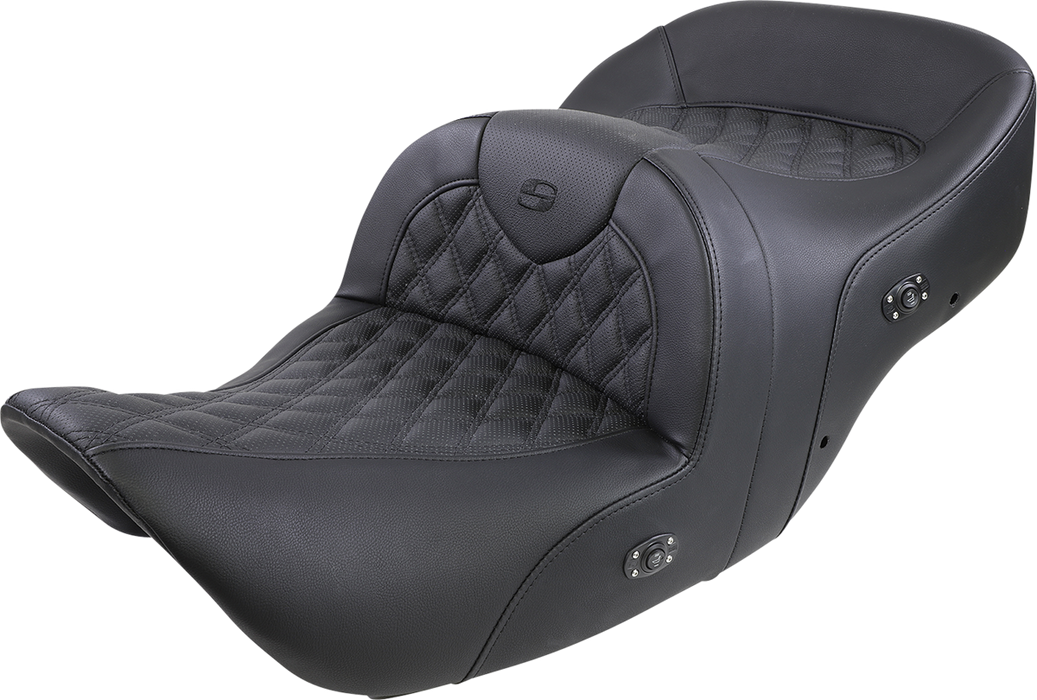 SADDLEMEN Roadsofa Seat - Heated - GL H01-07-182HCT - PartsOutlet.com.au