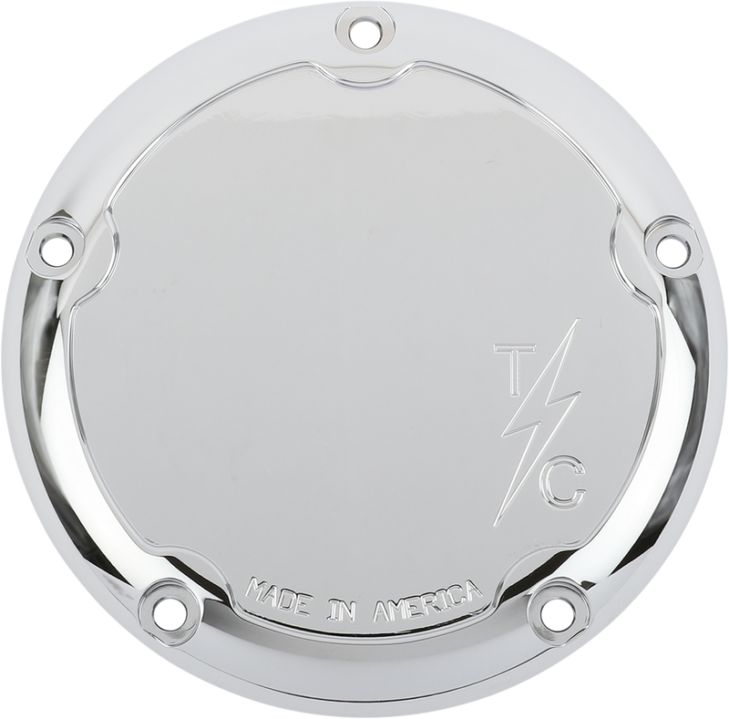 THRASHIN SUPPLY CO. M8 - Derby Cover Dished - FL 2015+ - Chrome TSC-3016-3 - PartsOutlet.com.au
