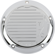 THRASHIN SUPPLY CO. M8 - Derby Cover Finned - FL 2015+ - Chrome TSC-3017-3 - PartsOutlet.com.au