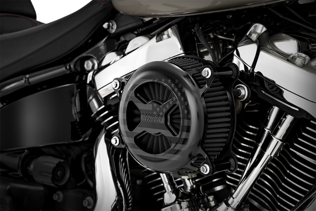 VANCE & HINES VO2 America Air Cleaner - Freedom Black - Harley-Davidson 2017-2023 - 42045FG - PartsOutlet.com.au