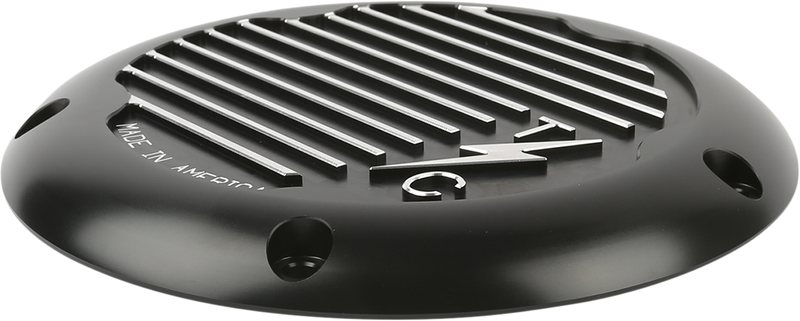 THRASHIN SUPPLY CO. M8 - Derby Cover Finned - FL 2015+ - Black TSC-3017-4 - PartsOutlet.com.au