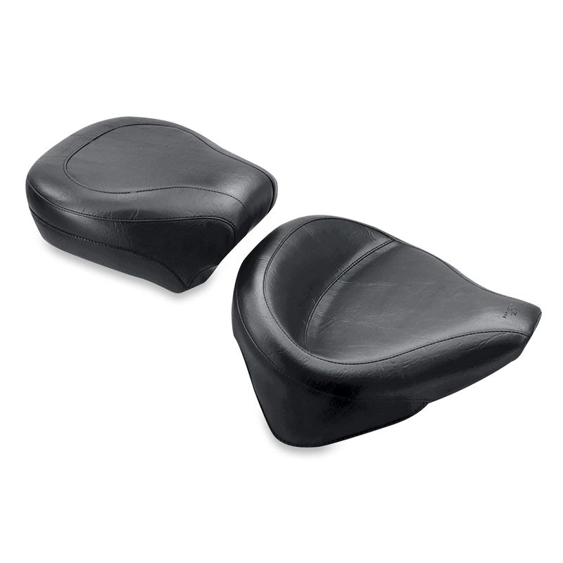 MUSTANG Wide Rear Seat - Vintage - Harley-Davidson 2000-2006 - FXST 75097 - PartsOutlet.com.au