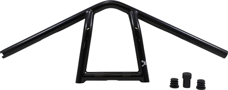 BURLY BRAND Handlebar - Jim - 9" - Black - '83-'22 XL - B12-6040B