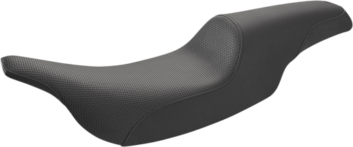 SADDLEMEN Profiler™ Basket Weave Seat - FL '97-'07 - Black 897-07-147 - PartsOutlet.com.au