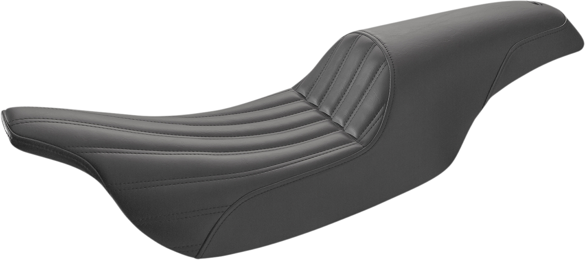 SADDLEMEN Profiler™ Knuckle Seat - FL '97-'07 - Black 897-07-047K - PartsOutlet.com.au