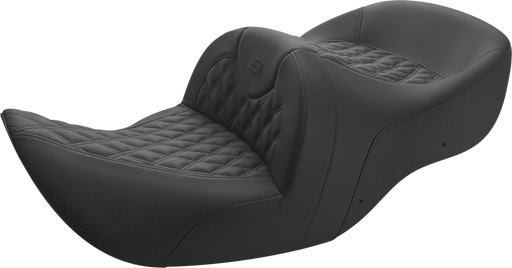 SADDLEMEN Roadsofa™ Seat - Lattice Stitched - Honda '01-'10 GL - H01-07-182 - PartsOutlet.com.au