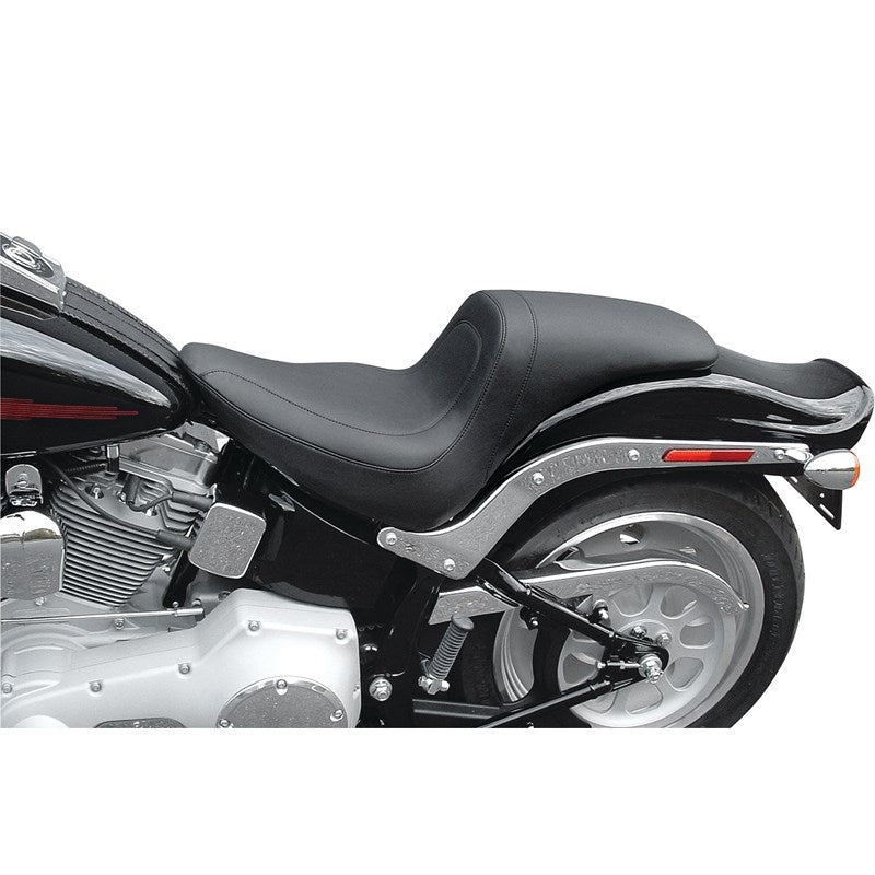 MUSTANG Fastback Seat - Harley-Davidson FXST 06 -10 & FLSTF '07-'17 - 76388 - PartsOutlet.com.au