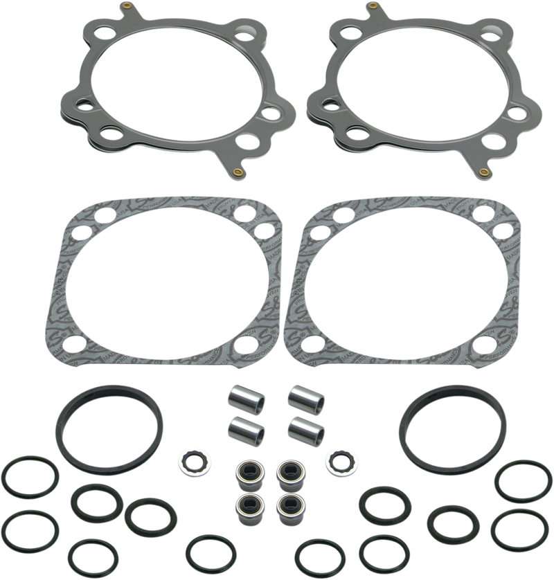 S&S CYCLE Top End Gasket Kit, 4-1/8", Harley-Davidson 1999-2017 - 90-9510