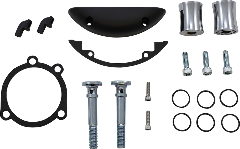 ARLEN NESS REPLACEMENT HARDWARE KITS: INVERTED / METHOD® / CLEAR TEAR™ / SIDEKICK - 08-16 FLT / 16-17 SOFTAILS & FXDLS (FBW) - CHROME - 602-005 - PartsOutlet.com.au