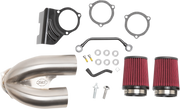 S&S CYCLE Tuned Induction Kit in Stainless Steel for 2008-'16 HD® Touring Models and 2016-2017 Softail® Models - 170-0635A - PartsOutlet.com.au