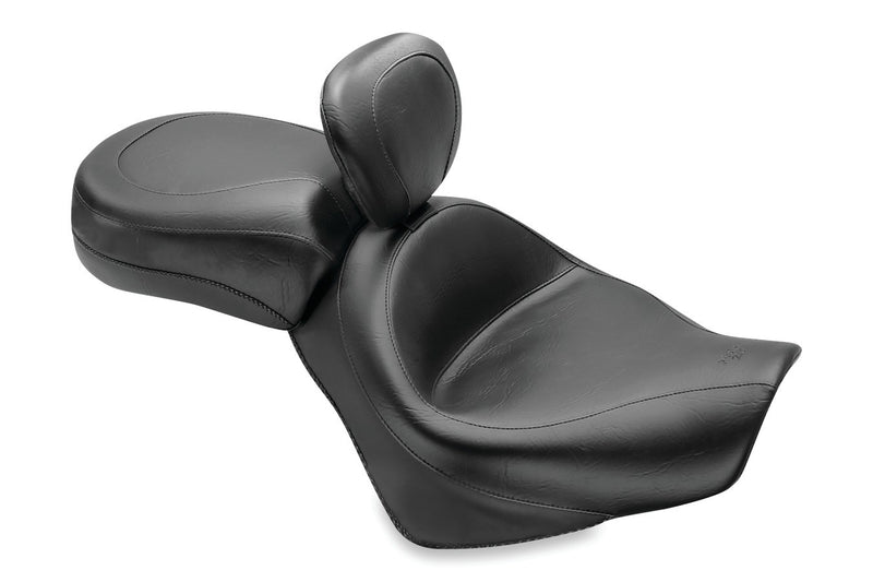 MUSTANG Wide Vintage Seat - Driver Backrest - Honda Spirit 750 2007-2014 - 79471 - PartsOutlet.com.au