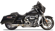 BASSANI XHAUST Mid-Length Super Bike Exhaust System - '17-'23 M8 Bagger - 1F98SS - PartsOutlet.com.au