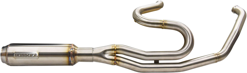 BASSANI XHAUST Mid-Length Super Bike Exhaust System - '17-'23 M8 Bagger - 1F98SS - PartsOutlet.com.au