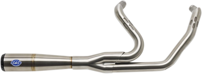 S&S CYCLE Diamondback 2-1 Exhaust System - M8 Touring - 2017+ Stainless Steel 550-1000 - PartsOutlet.com.au