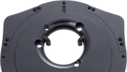ARLEN NESS REPLACEMENT BREATHER COVER PLATES: INVERTED / METHOD SERIES® - 00-17 TWIN CAM (Exc. FBW & 99-01 FI FLT) - BLACK - LEFT - 600-060 - PartsOutlet.com.au
