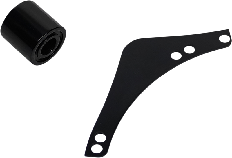 ARLEN NESS REPLACEMENT BREATHER COVER PLATES: INVERTED / METHOD SERIES® - 00-17 TWIN CAM (Exc. FBW & 99-01 FI FLT) - BLACK - LEFT - 600-060 - PartsOutlet.com.au