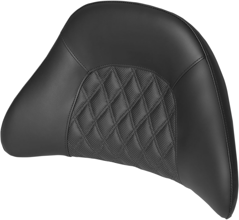 SADDLEMEN Roadsofa™ Tour-Pak® Pad - Lattice Stitched - Honda 2001-2010 - Black 01-11884LS - PartsOutlet.com.au