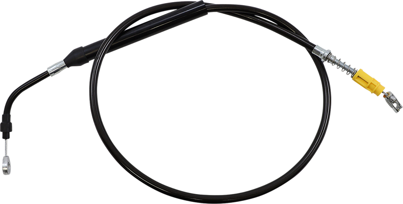 LA CHOPPERS Clutch Cable - 12" - 14" Ape Hanger Handlebars - Midnight - FLH '21-'22 - LA-8056C13M