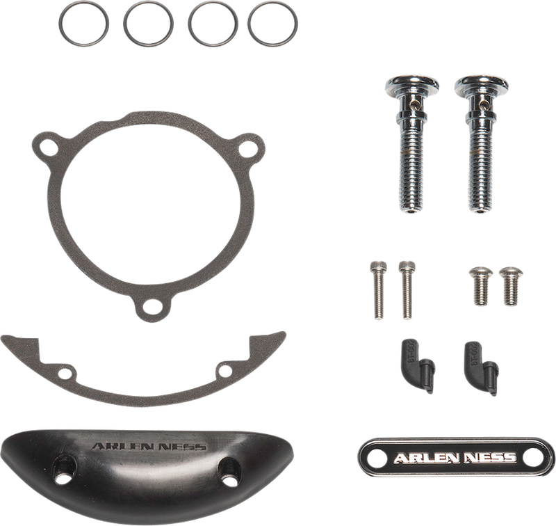 ARLEN NESS REPLACEMENT HARDWARE KITS: INVERTED / METHOD® / CLEAR TEAR™ / SIDEKICK - 17-up M8 MODELS - CHROME - 602-004 - PartsOutlet.com.au
