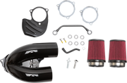 S&S CYCLE Tuned Induction Kit in Gloss Black for 2017-2020 HD® M8 Models - 170-0567A - PartsOutlet.com.au