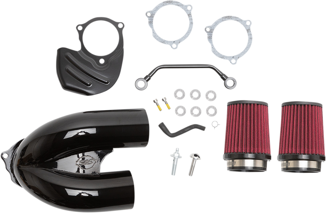 S&S CYCLE Tuned Induction Kit in Gloss Black for 2017-2020 HD® M8 Models - 170-0567A - PartsOutlet.com.au