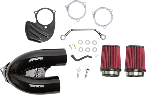 S&S CYCLE Tuned Induction Kit in Gloss Black for 2017-2020 HD® M8 Models - 170-0567A - PartsOutlet.com.au