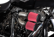 S&S CYCLE Tuned Induction Air Cleaner Kit in Stainless Steel for 2017-2020 HD® M8 Models - 170-0565A - PartsOutlet.com.au