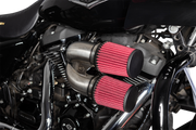 S&S CYCLE Tuned Induction Air Cleaner Kit in Stainless Steel for 2017-2020 HD® M8 Models - 170-0565A - PartsOutlet.com.au