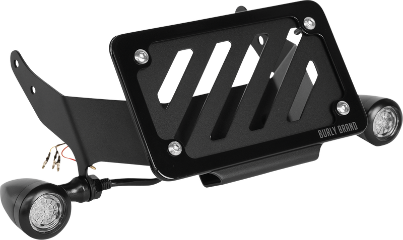 BURLY BRAND License Plate Mount - Rear Fender - Honda Rebel 2021-2022 - B13-3000TFB - PartsOutlet.com.au