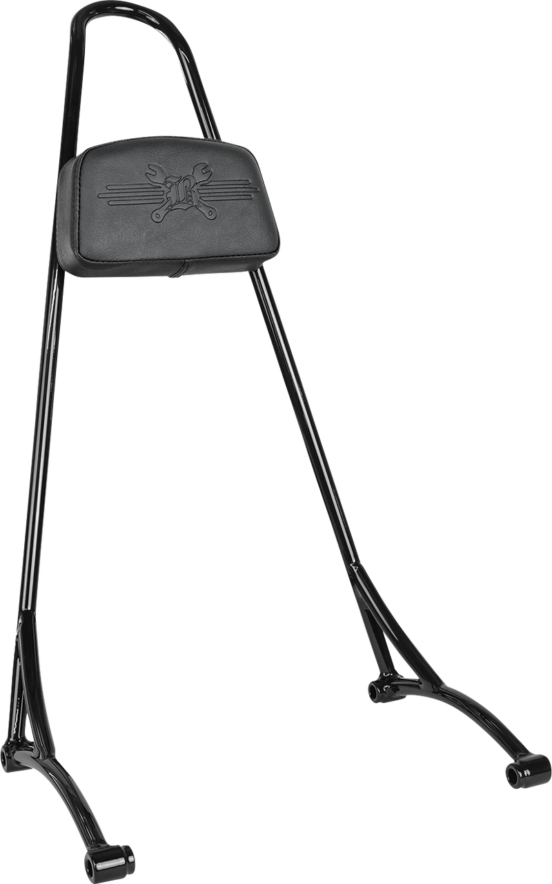BURLY BRAND Tall Sissy Bar - 20" Black - Honda Rebel '21-'24 - B13-1506B