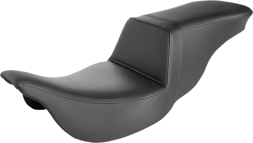 SADDLEMEN Tour Step-Up Seat - Smooth - Black - FLH '08-'23 - 808-07B-194 - PartsOutlet.com.au