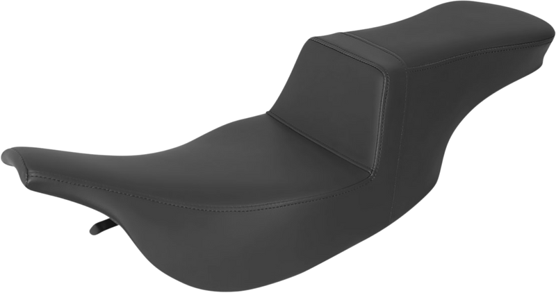 SADDLEMEN Tour Step-Up Seat - Smooth - Black - FLH '97-'07 - 897-07-194 - PartsOutlet.com.au